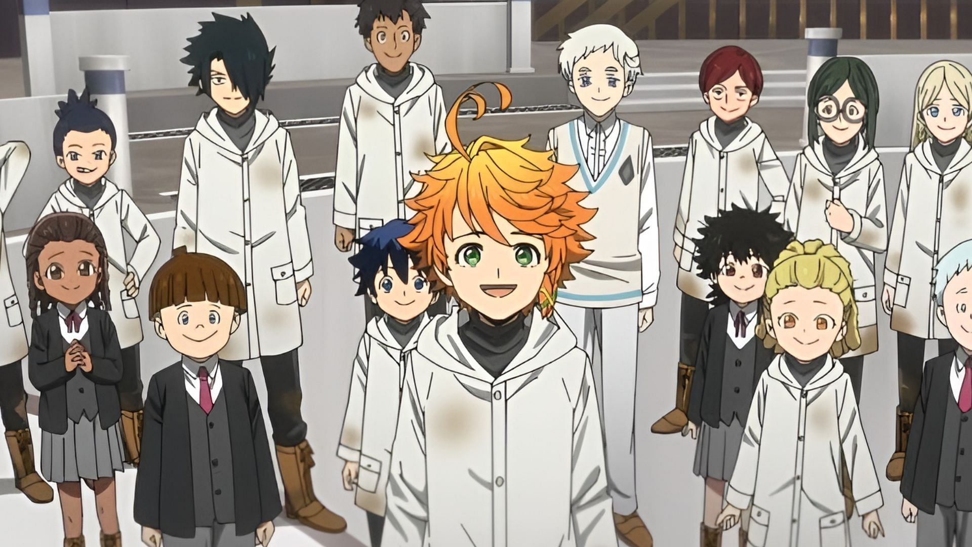 The Promised Neverland anime (Image via CloverWorks)